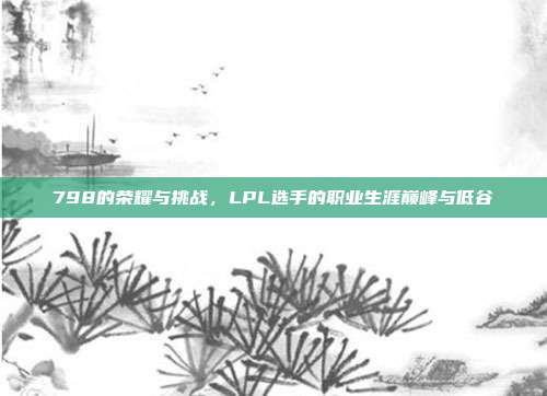 798的荣耀与挑战，LPL选手的职业生涯巅峰与低谷