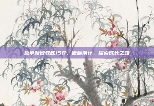 意甲新晋教练158，砥砺前行，探索成长之路