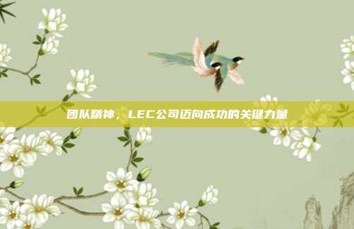 团队精神，LEC公司迈向成功的关键力量